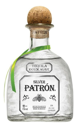 Pack De 4 Tequila Patron Silver 35° 750 Ml