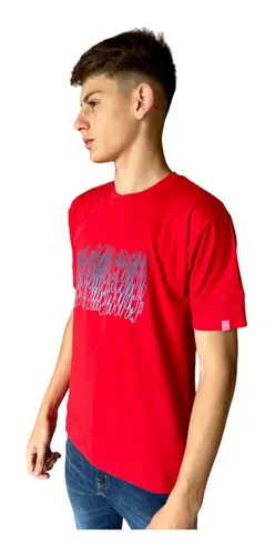 Remera Bertoni Fiume Hombre Rojo