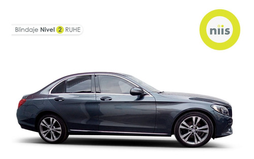 Imagen 2 de 15 de Mercedes Benz Clase C 2017 2.0 C 250 Sport At Blindado Nivel