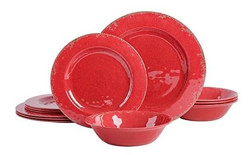 Set De Vajilla 12 Piezas Laurie Gates Gibson Melamine