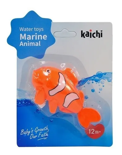 Pez Para El Agua Mueve Aleta A Cuerda 11.5cm - 10652