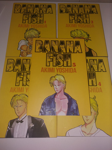 Banana Fish 1 Al 5. Panini Manga