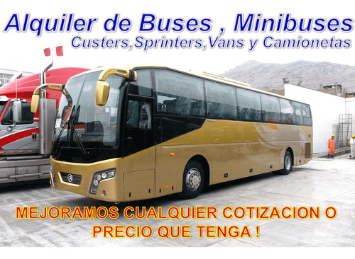 Alquiler De Mini Van Custer Minibus Bus Buses Minivan .tours