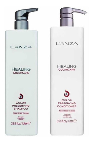 Imagem 1 de 1 de Kit Lanza Shampoo Healing Color Care Sh. 1 Litro E Cond. 1