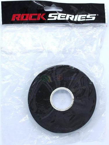 Cinta Espuma Doble Cara Negra 1.2cmx5mt Rockseries Rks-gf125 Color Negro Liso