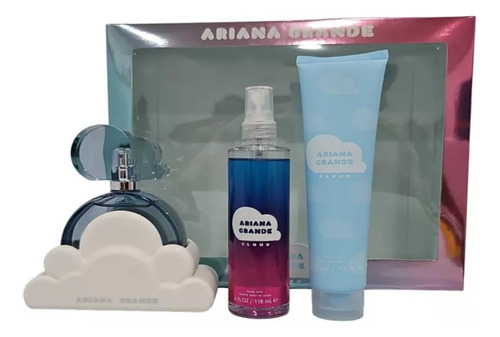 Set Ariana Grande Cloud Perfume + Splash + Crema Damas