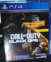 Comprar Call Of Duty: Black Ops 6 - Ps4, Código Para Ps5