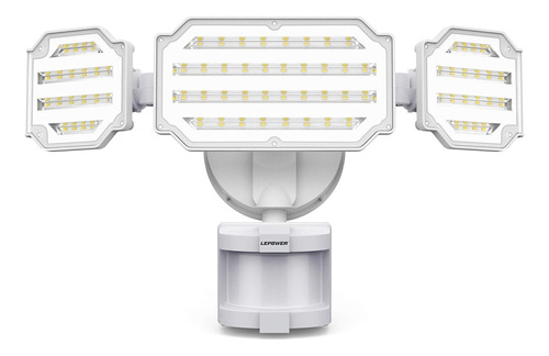 Lepower 45w Led Luces De Seguridad Sensor De Movimiento De L