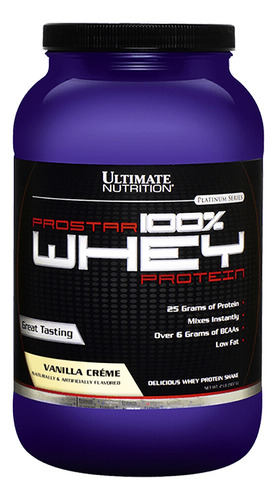 Whey Protein Ultimate Nutrition Prostar 100% 908gr - El Rey