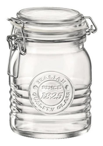 Pote Hermético Officina - Bormioli Rocco - 500ml Cor Transparente