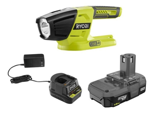 Linterna Led Ryobi P705 130 Lumenes C Cargador Y Bateria !!!