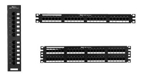 Panel De Parcheo Modular Netkey Cat6 12 Puertos Panduit