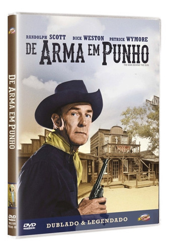 De Arma Em Punho - Dvd - Randolph Scott - Patrice Wymore