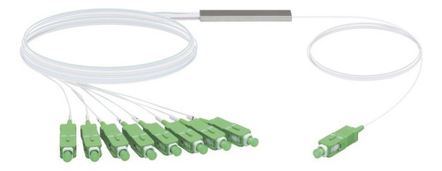 Ufiber Divisor Óptico Plc 1x8 Con Conectores Uf-splitte /vc