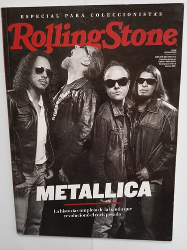 Metallica Revista Rolling Stone Edición Especial Colección 