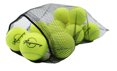 Paquete De 12 Pelotas De Tenis Magicorange Para Entrenamient