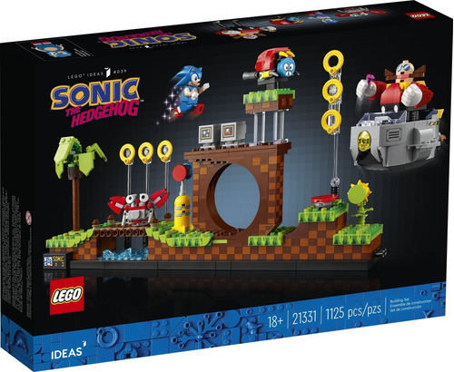 Imagen 1 de 6 de Lego Ideas Sonic The Hedgehog - 21331 - 1125 Pz Nuevo 2022!!