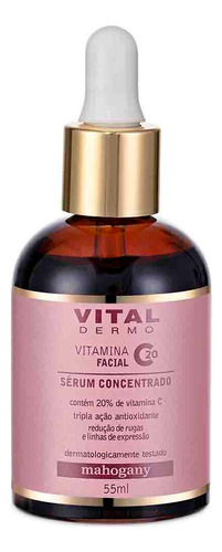 Vitamina Facial C20 Serum Concentrado Mahogany Tipo de pele Todas