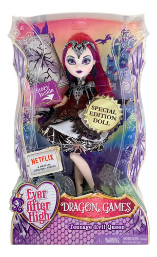 Ever After High Teenage Evil Queen Dragon Games Ed. Especial