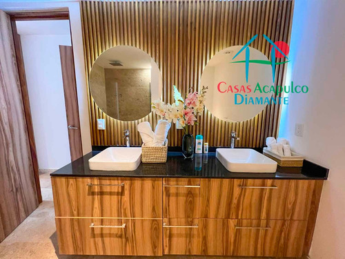 Cad Ikaroa Ph 6. Penthouse De Playa Con Terraza, Alberca, Jacuzzi Privados Y Vista Frontal Al Mar