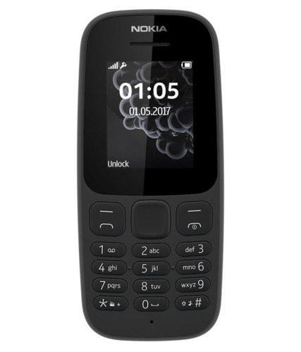 Celular Libre Nokia 105 2017 1.45'' Economico