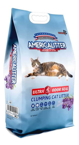 Americalitter® Arena Gatos Ultra Odor Seal Lavanda 15 Kg