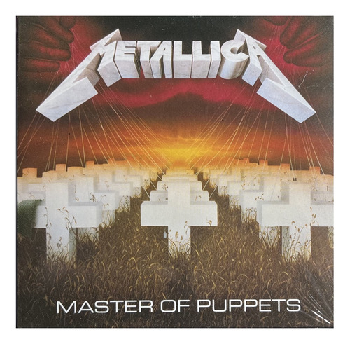Cd Metallica Master Of Puppets Nuevo Y Sellado Newaudio