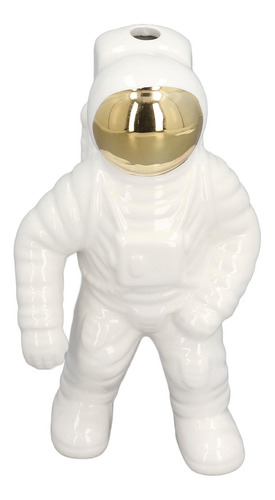 Estatua De Cerámica De Space Man, Moderna, Escultura En Jarr