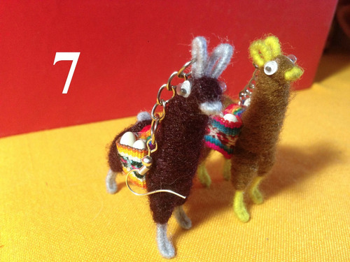 Aretes De Llama (par No. 7)