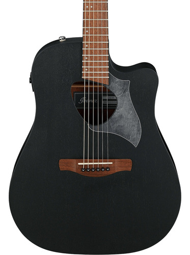 Guitarra acústica Ibanez ALTSTAR ALT20 para diestros negra nogal weathered black open pore