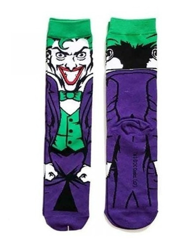 Medias Divertidas Locas Estapadas Diseño Joker Guason Batman