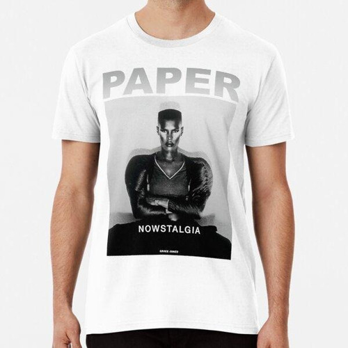 Remera Grace Jones Nowstalgia Algodon Premium