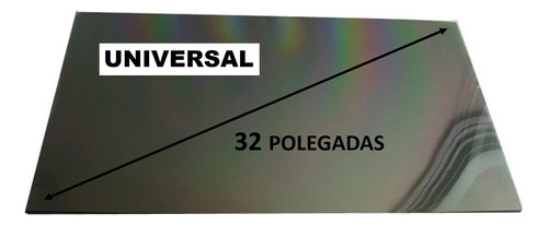 Película Polarizada Tv Compatível Universal 32 Polegadas