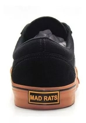 Tênis Old Skool Preto Crepe Mad Rats