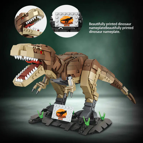 Dinosaurio Para Armar- Tyrannosaurus- 939 Pzs