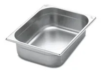 Comprar 2 Cubas Gastronomica Inox 1\u002F2 32,5x26,5x10cm Banho Maria Cor Prateado