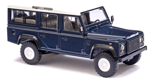 Busch 50302 Land Rover Defender Azul Ho Escala Modelo