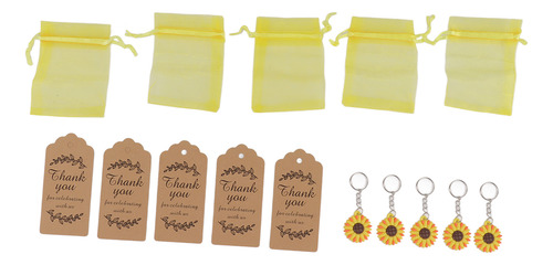 30 Juegos De Llaveros Sunflower Party Favors Para Regalos De