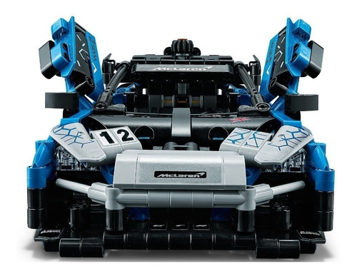 Imagem 3 de 6 de Blocos de montar LegoTechnic McLaren Senna GTR 830 peças em caixa