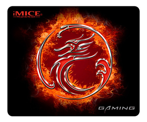 Mousepad Gamer S Antideslizante Imice Pd-33 25x30 Cm Cosido