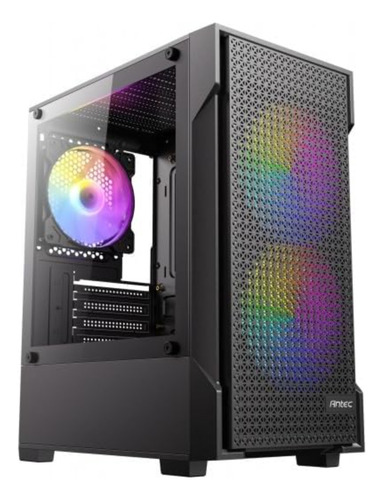 Gabinete Antec Vx100m Argb Matx Con 3 Ventiladores Incluidos