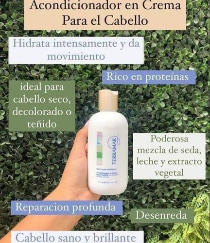 Acondicionador Crema+shampoo+óleo Argan Terramar