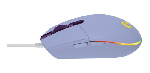 Mouse Gamer Logitech G G203 Lightsync - Lila