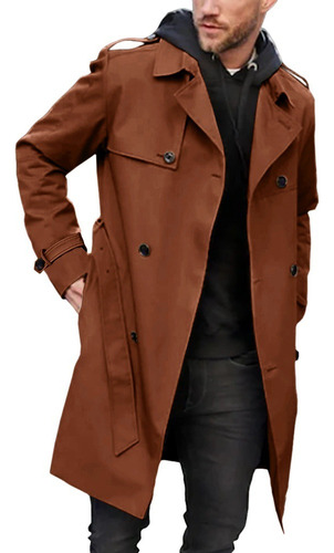 Chaquetón Clásico Para Hombre, Cruzado, Q Coats