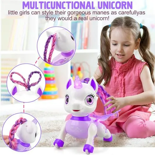 Juguete Robot Control Remoto Para Niñas De 4-6 Años, Regalo
