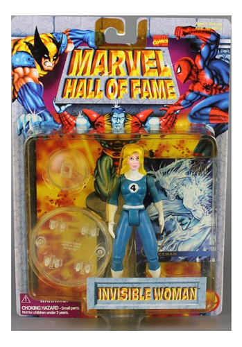 Invisible Woman Marvel Hall Of Fame Figura Toybiz 1996