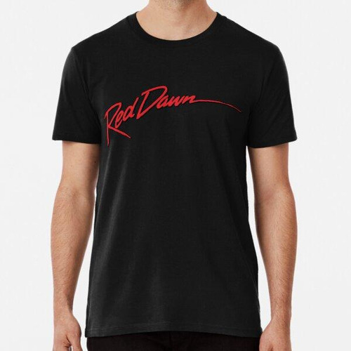 Remera Pegatina Red Dawn (rojo) Algodon Premium