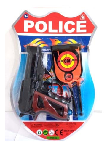 Set De Policia Mini Infantil Para Niños