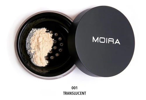 Polvo Moira Cosmetics Fijador Compacto Color TRANSLUCENT