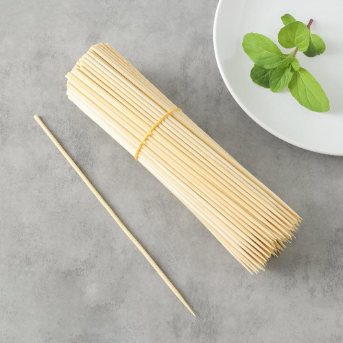 100x Palillos De Bambú Para Pinchos, Pinchos 30 Centimetros
